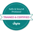 Safe and Sound Protocol Trained and Certified badge